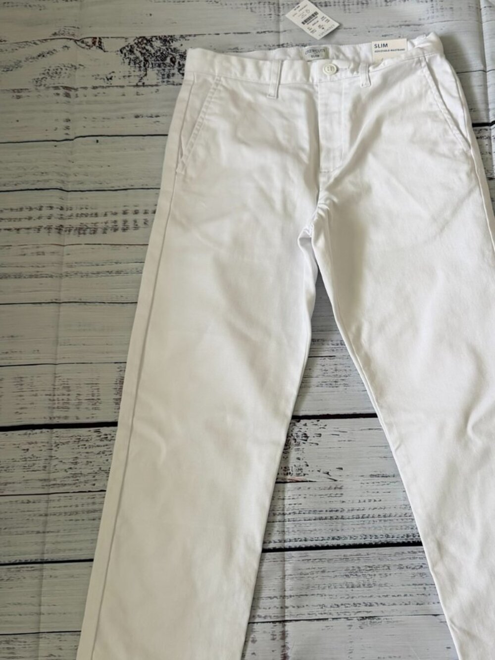 Crewcuts Boy Pants size 10 slim w/adjustable straps NWT's